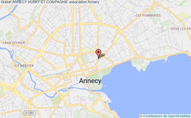 plan association Annecy Husky Et Compagnie Annecy