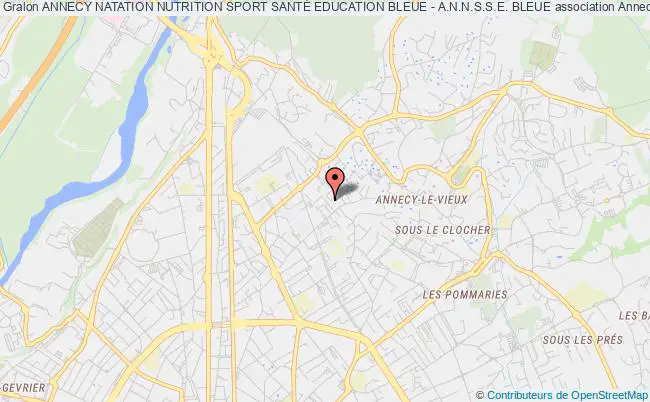 plan association Annecy Natation Nutrition Sport SantÉ Education Bleue - A.n.n.s.s.e. Bleue Annecy