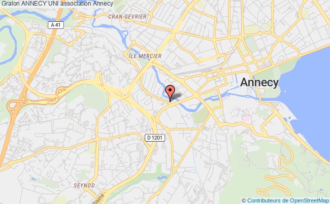 plan association Annecy Uni Annecy