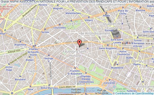 plan association Anphi Association Nationale Pour La Prevention Des Handicaps Et Pour L'information Paris