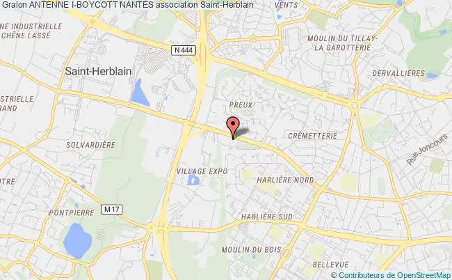 plan association Antenne I-boycott Nantes Saint-Herblain