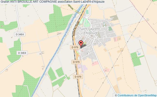plan association Anti Brouille Art Compagnie Saint-Laurent-d'Aigouze