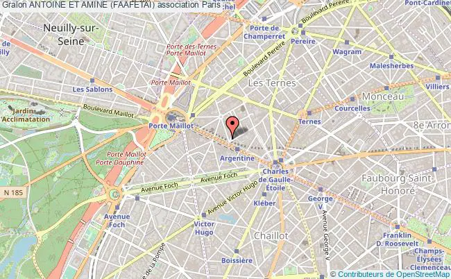 plan association Antoine Et Amine (faafetai) Paris