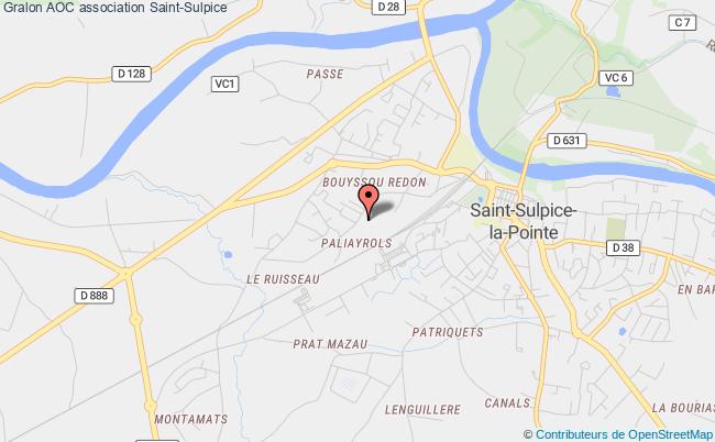 plan association Aoc Saint-Sulpice-la-Pointe