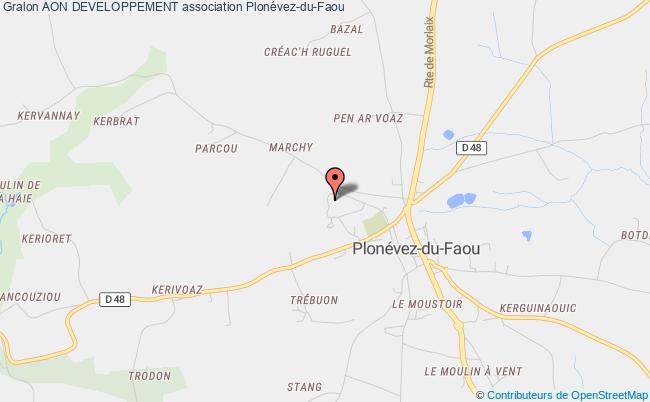 plan association Aon Developpement Plonévez-du-Faou