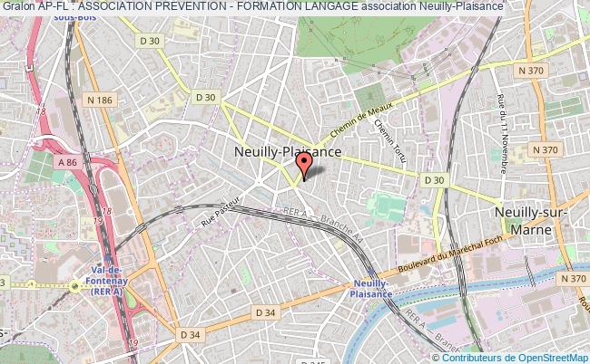 plan association Ap-fl : Association Prevention - Formation Langage Neuilly-Plaisance