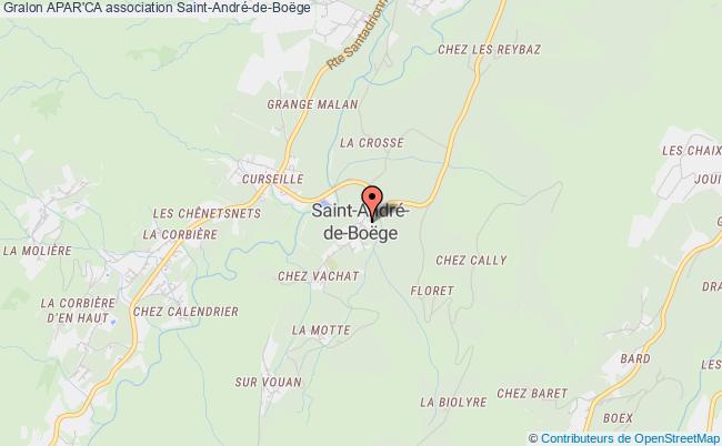 plan association Apar'ca Saint-André-de-Boëge