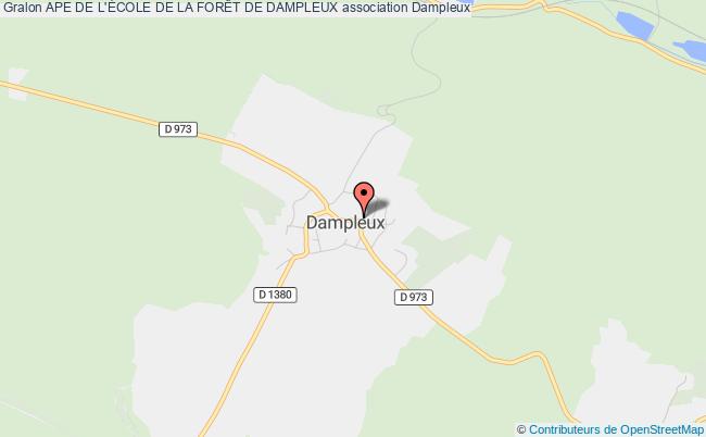 plan association Ape De L'École De La ForÊt De Dampleux Dampleux