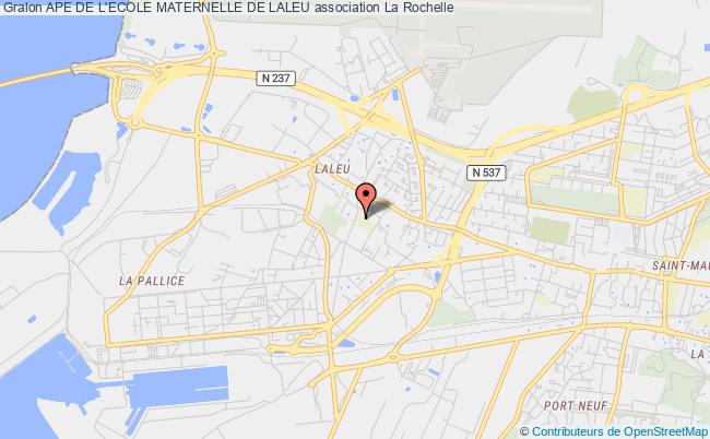 plan association Ape De L'ecole Maternelle De Laleu la    Rochelle