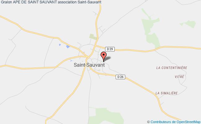 plan association Ape De Saint Sauvant Saint-Sauvant