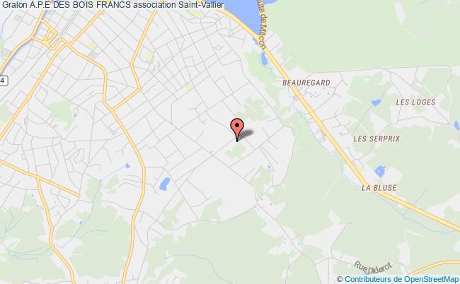 plan association A.p.e Des Bois Francs Saint-Vallier