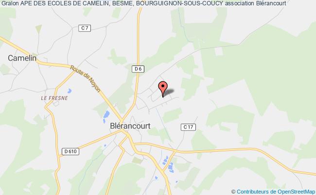 APE DES ECOLES DE CAMELIN, BESME, BOURGUIGNON-SOUS-COUCY