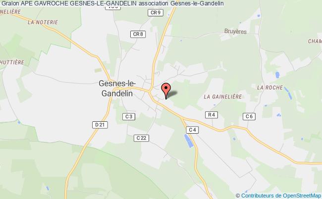 plan association Ape Gavroche Gesnes-le-gandelin Gesnes-le-Gandelin