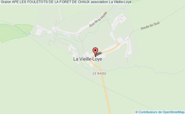 plan association Ape Les Fouletots De La Foret De Chaux La Vieille-Loye