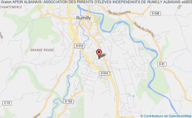 APEIR ALBANAIS- ASSOCIATION DES PARENTS D'ÉLÈVES INDÉPENDANTS DE RUMILLY ALBANAIS