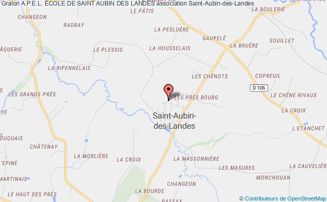 plan association A.p.e.l. École De Saint Aubin Des Landes Saint-Aubin-des-Landes