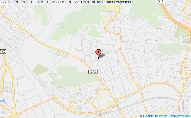 plan association Apel Notre Dame Saint Joseph Argenteuil Argenteuil