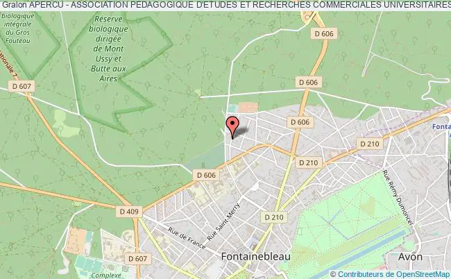plan association Apercu - Association Pedagogique D'etudes Et Recherches Commerciales Universitaires Fontainebleau