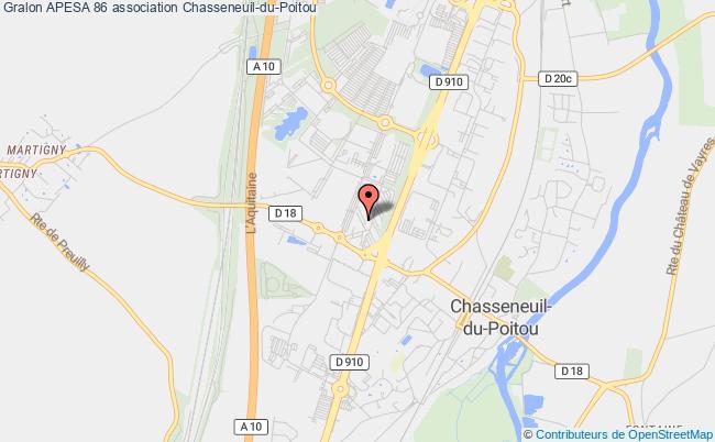 plan association Apesa 86 Chasseneuil-du-Poitou