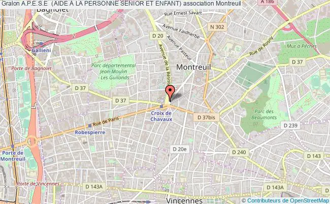 plan association A.p.e.s.e  (aide À La Personne Senior Et Enfant) Montreuil