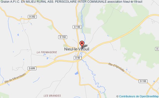 plan association A.p.i.c. En Milieu Rural Ass. Periscolaire Inter Communale Nieul-le-Virouil