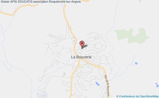 plan association Apis Educatis Roquebrune-sur-Argens