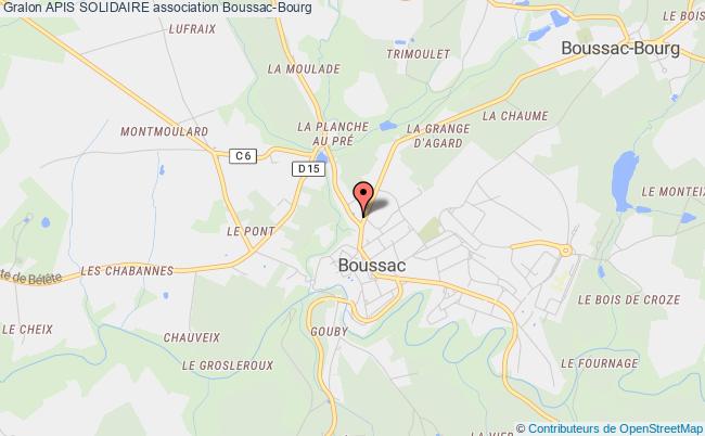 plan association Apis Solidaire Boussac-Bourg