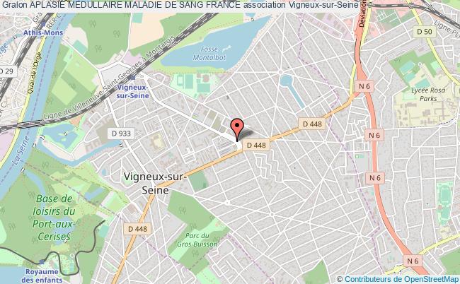 plan association Aplasie Medullaire Maladie De Sang France Vigneux-sur-Seine
