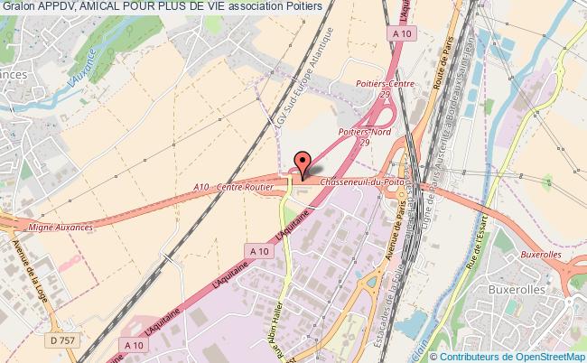 plan association Appdv, Amical Pour Plus De Vie Poitiers