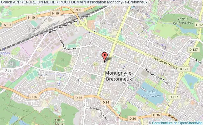 plan association Apprendre Un MÉtier Pour Demain Montigny-le-Bretonneux