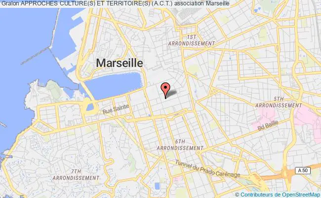plan association Approches Culture(s) Et Territoire(s) (a.c.t.) Marseille 1