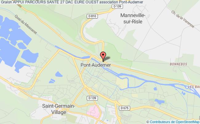 plan association Appui Parcours SantÉ 27 Dac Eure Ouest Pont-Audemer