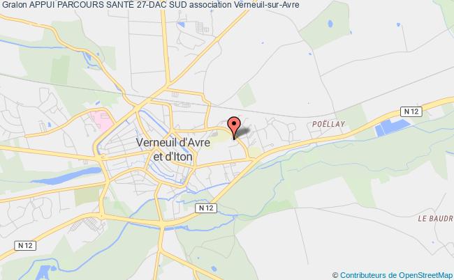 plan association Appui Parcours SantÉ 27-dac Sud Verneuil d'Avre et d'Iton
