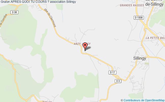 APRÈS QUOI TU COURS ?