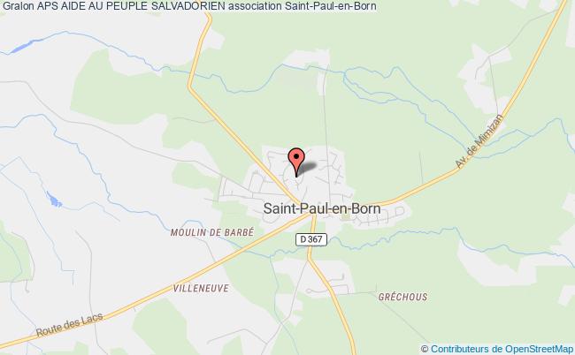 plan association Aps Aide Au Peuple Salvadorien Saint-Paul-en-Born