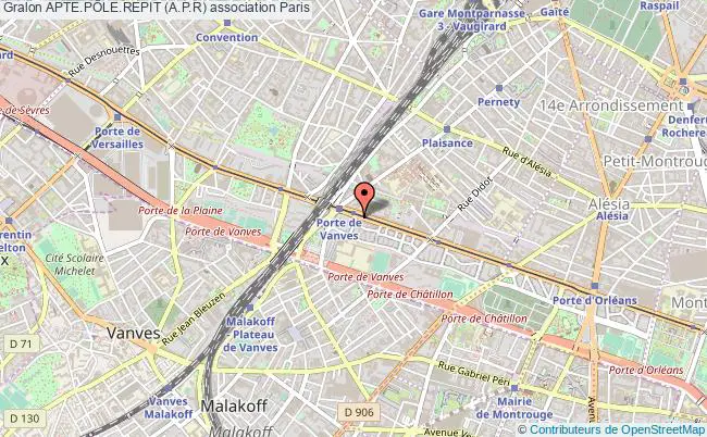 plan association Apte.pÔle.repit (a.p.r) Paris
