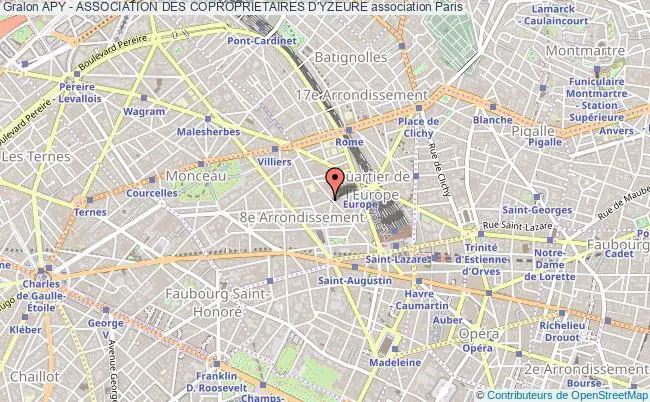 plan association Apy - Association Des Coproprietaires D'yzeure Paris