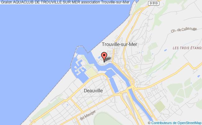 plan association Aquaclub De Trouville Sur Mer Trouville-sur-Mer