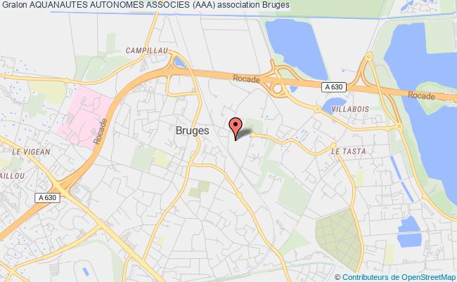 plan association Aquanautes Autonomes Associes (aaa) Bruges