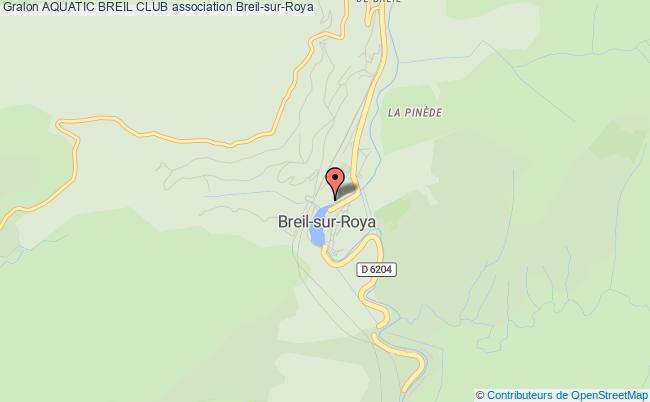 plan association Aquatic Breil Club 