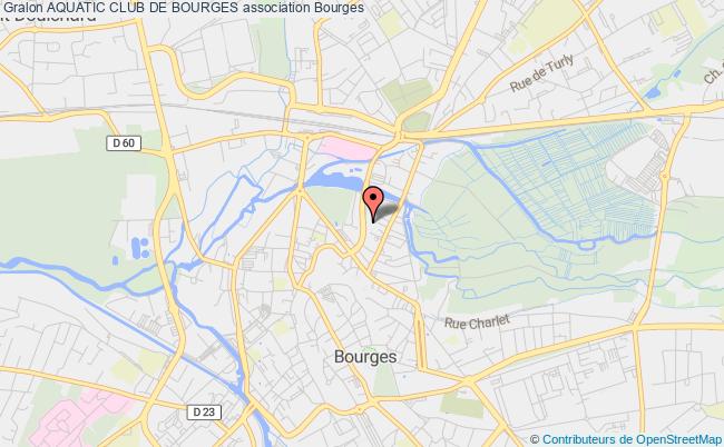 plan association Aquatic Club De Bourges Bourges