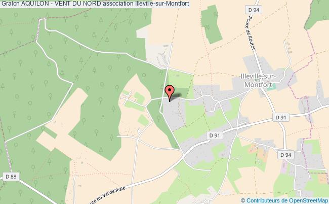 plan association Aquilon - Vent Du Nord Illeville-sur-Montfort