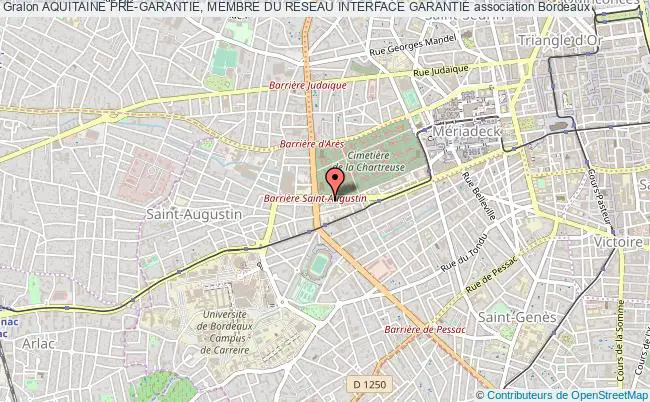 plan association Aquitaine Pre-garantie, Membre Du Reseau Interface Garantie Bordeaux