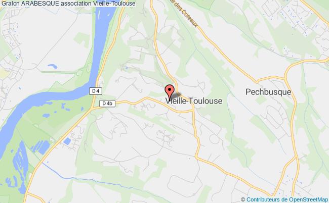 plan association Arabesque Vieille-Toulouse