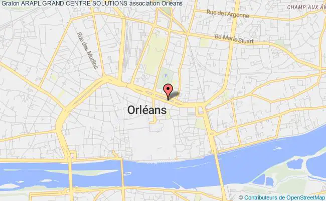plan association Arapl Grand Centre Solutions Orléans