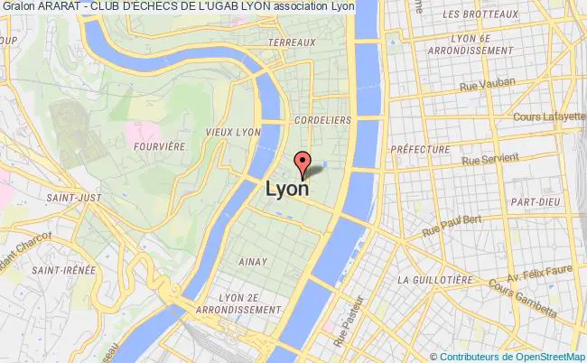 plan association Ararat - Club D'Échecs De L'ugab Lyon Lyon