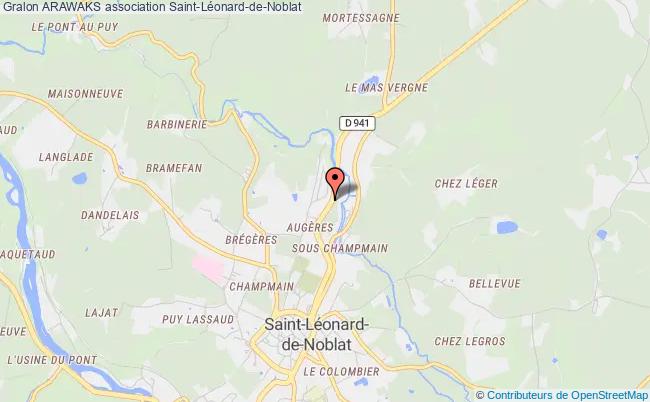 plan association Arawaks Saint-Léonard-de-Noblat