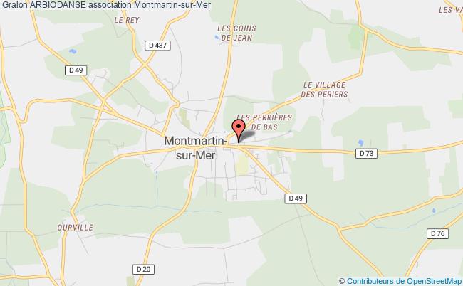 plan association Arbiodanse Montmartin-sur-Mer