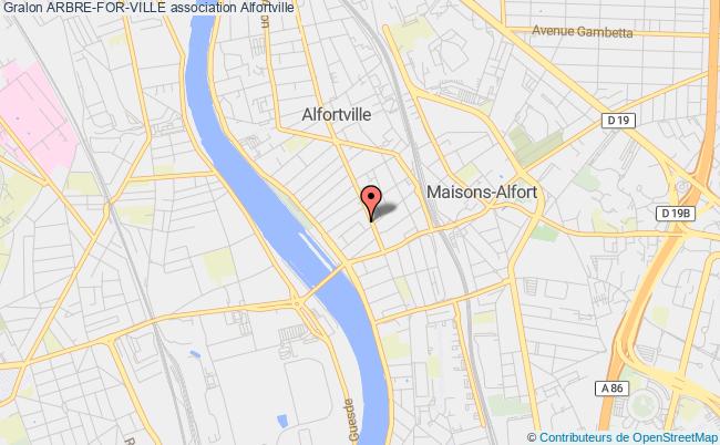 plan association Arbre-for-ville Alfortville