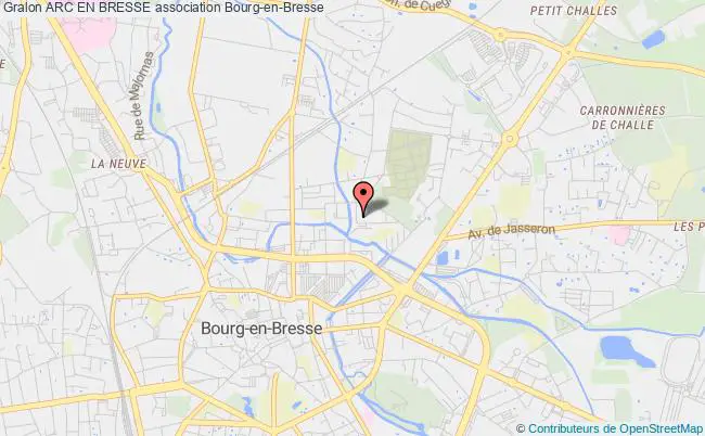 plan association Arc En Bresse Bourg-en-Bresse